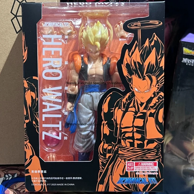 

В наличии Оригинальная коробка Dragon Ball Magic deeds подвижные Demoniacal Fit Hell Wujita Сборочная фигурка Популярная игрушка Детские подарки