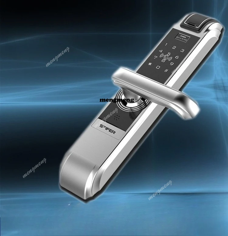 Factory wholesale hotel smart fingerprint password lock anti-theft door apartment magnetic card induction electronic lock