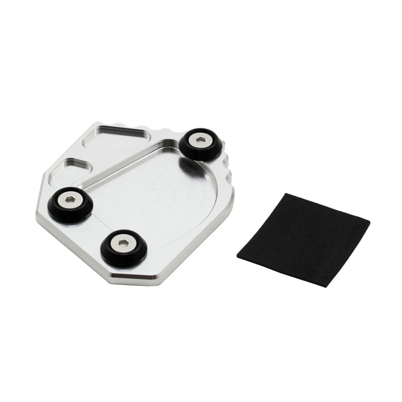 

Motorcycle Accessories Kickstand Foot Side Stand Extension Pad Support Plate For BMW F800GS F800 GS 2008-2015
