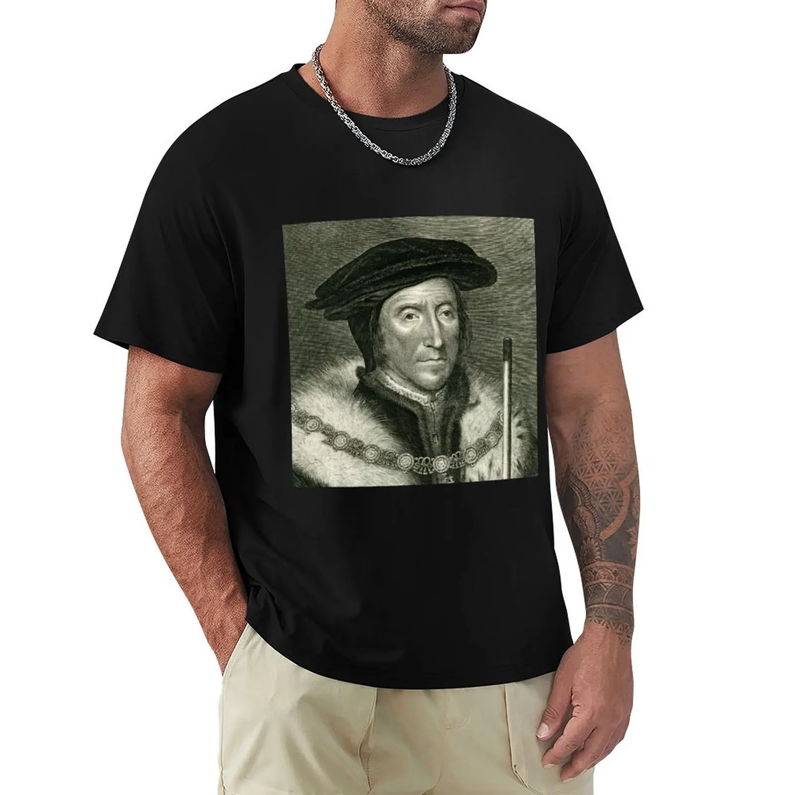 Tudor uncle of Anne Boleyn and Catherine Howard T-Shirt t shirts cotton 100% T-Shirt