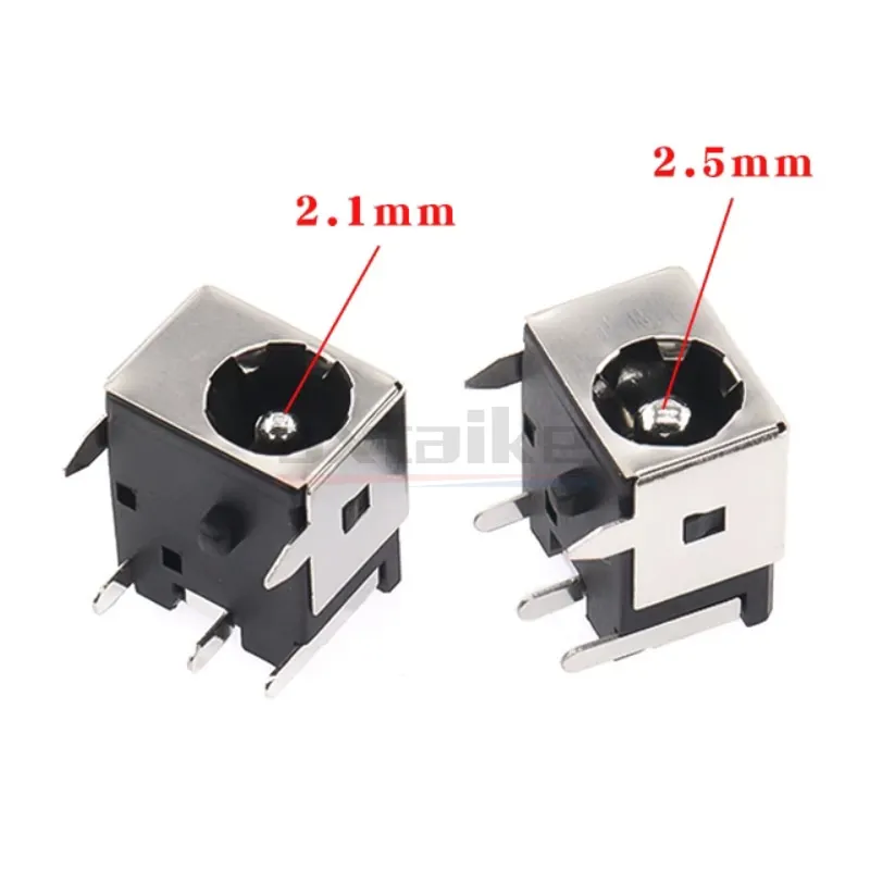 10PCS DC-044A 5.5×2.1mm 5.5×2.5mm DC Power Socket Female Connector Jack DC044A For DC Power Plug 5.5*2.0/2.5mm 5Pin 24V 3A IC