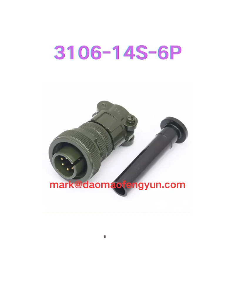 3106-14S-6P New waterproof aviation plug socket 6-core 3106-14S-6P