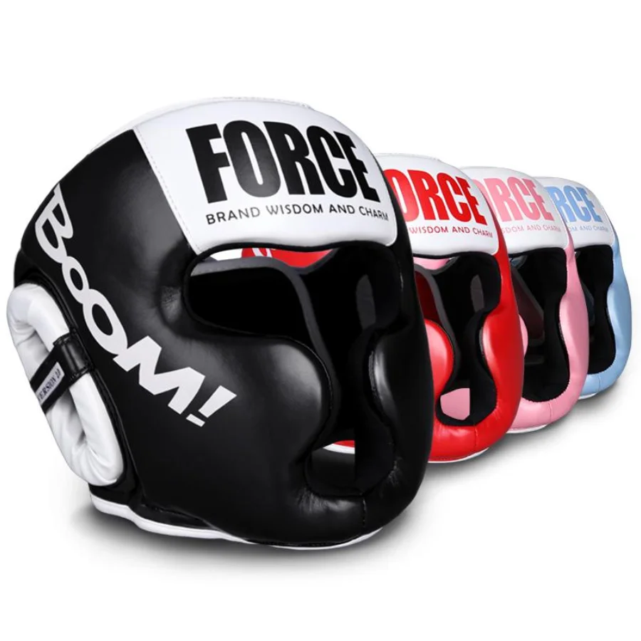 Kask bokserski Karate Muay Thai Guantes De Boxeo Free Fight Nakrycie głowy MMA Head Guard Sanda Training Sprzęt dla dorosłych i dzieci
