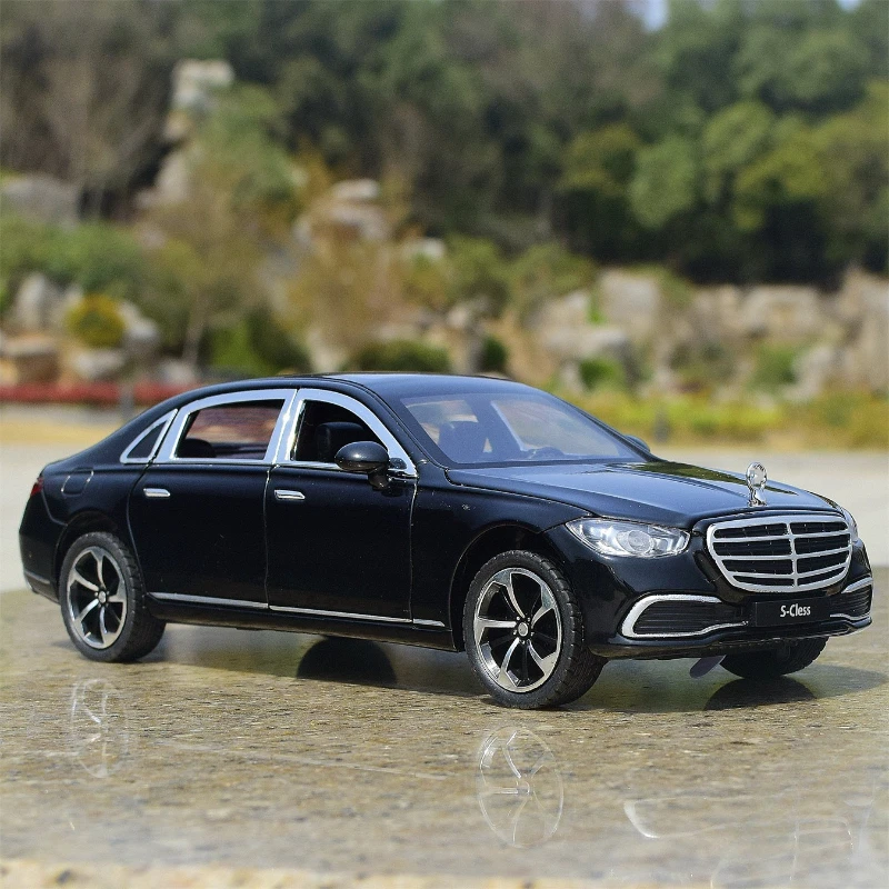 

1:24 S400L Simulation Diecast Model Cars Luxury Alloy Vehicle Model Car Collection Toy For Kid Gift