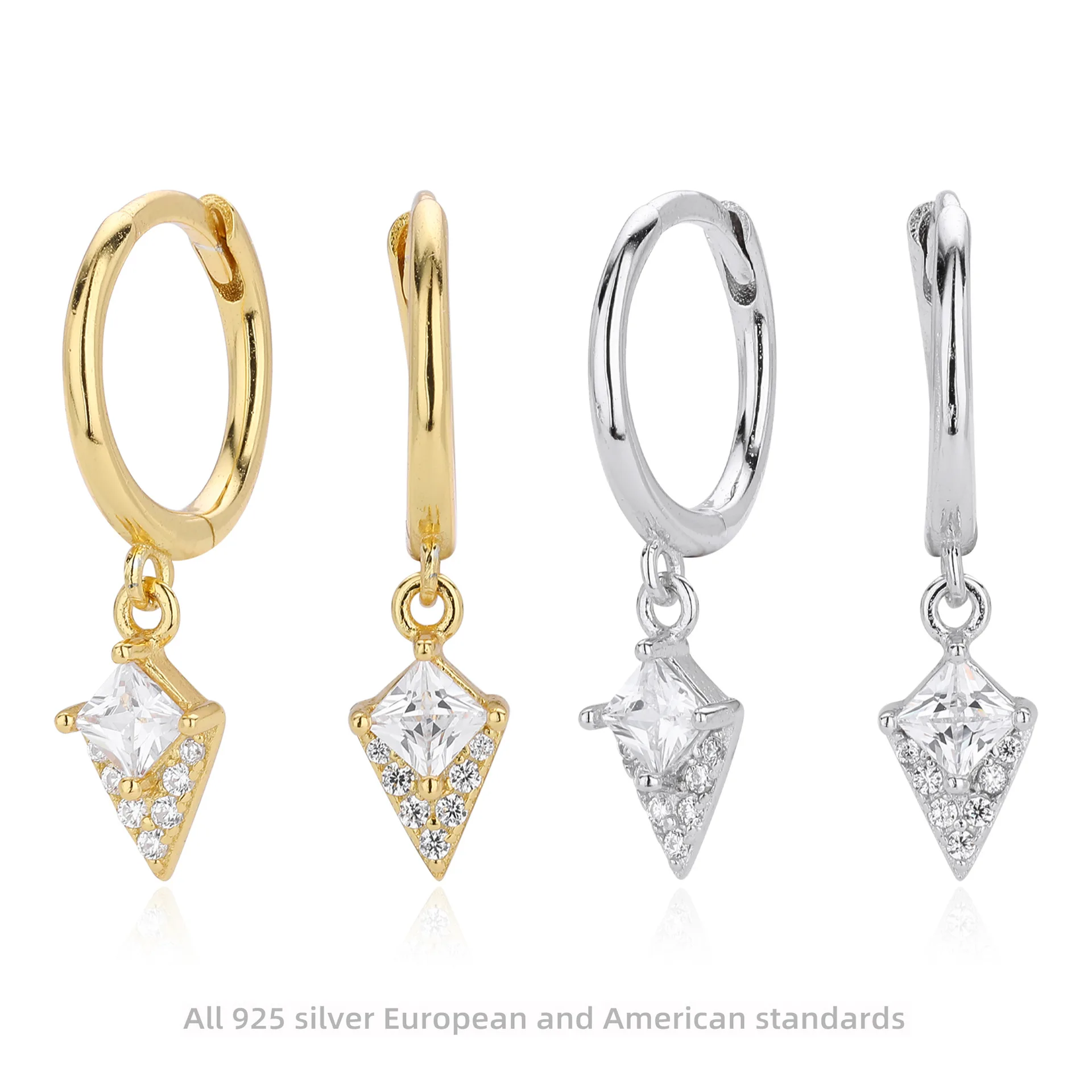 Withered Jewelry Earrings Women's Earrings Ear Cuffs S925 Pure Silver Ear Buckle For Women
