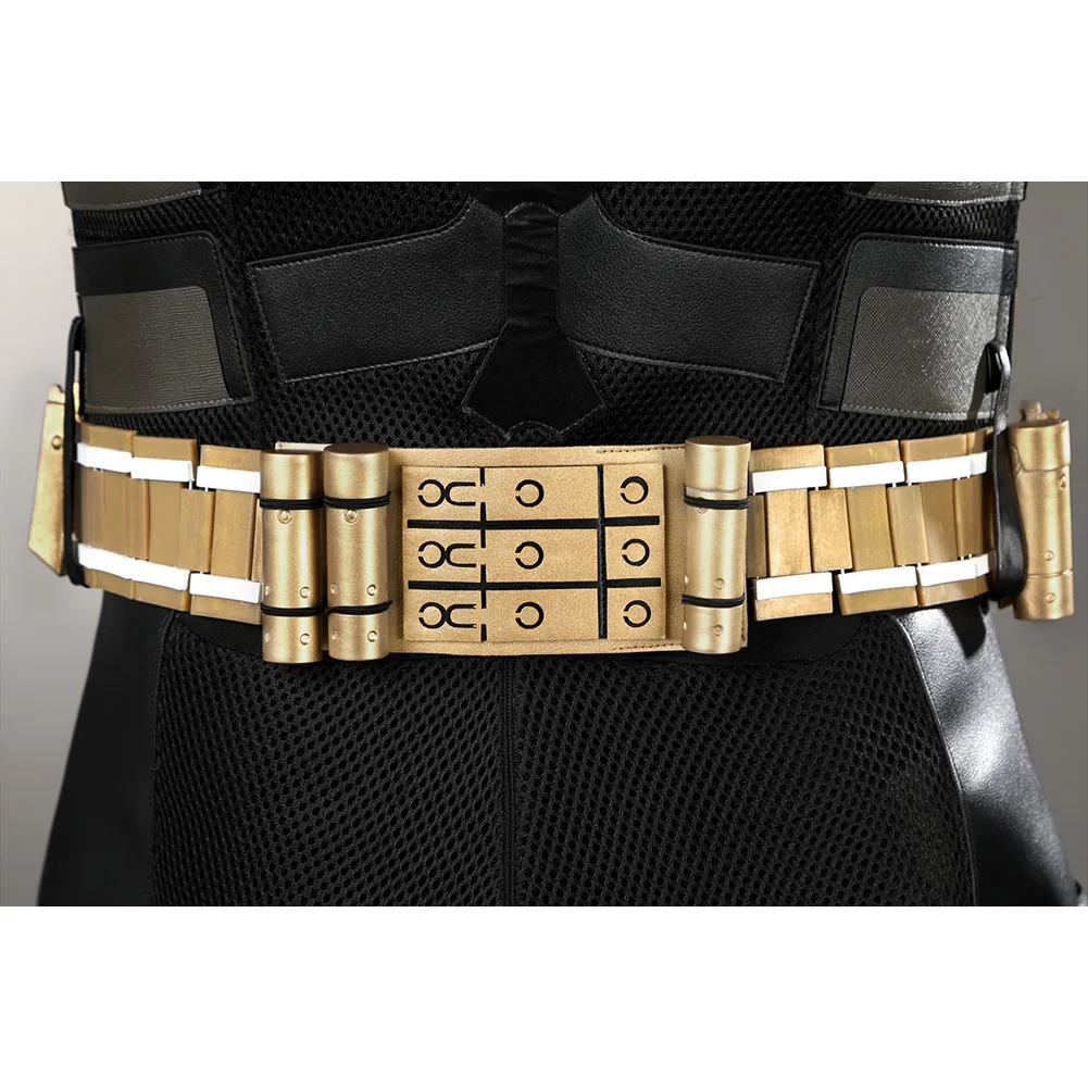 Disfraz Bruce Cosplay Belt Costume Wayne Halloween Carnival Suit for Adult Men
