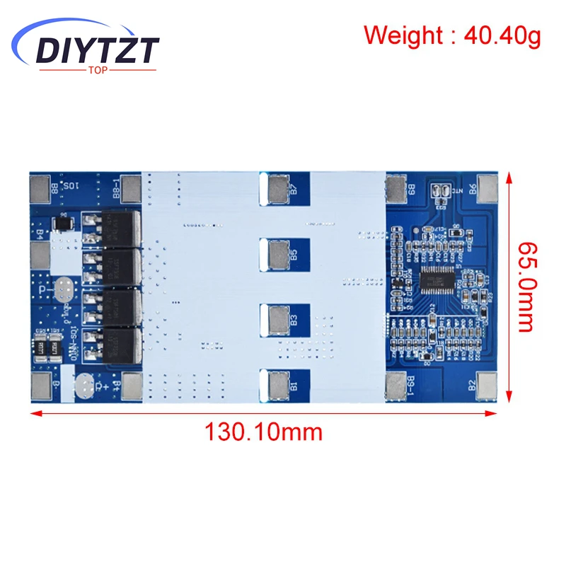 10S 42V 15A BMS Ternary Lithium 18650 Battery Protection Board For Segway Battery Charging Board With Temperature Protection