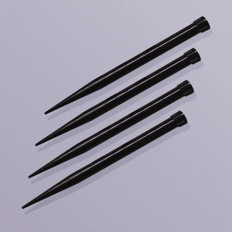 96 Pcs Cassette Micropipet Tips 50ul/200ul/1000ul Zwarte Geleidende Steriele Cartridge Filter Tips Lab Apparatuur 95Mm/58Mm