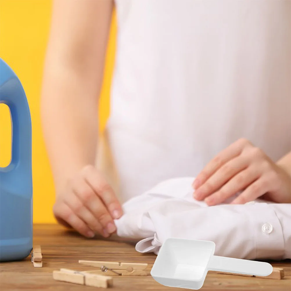 

30Pcs Plastic Measuring Scoops for Laundry Powder Convenient Reusable Spoons Multi-Use Tools for Laundry Room