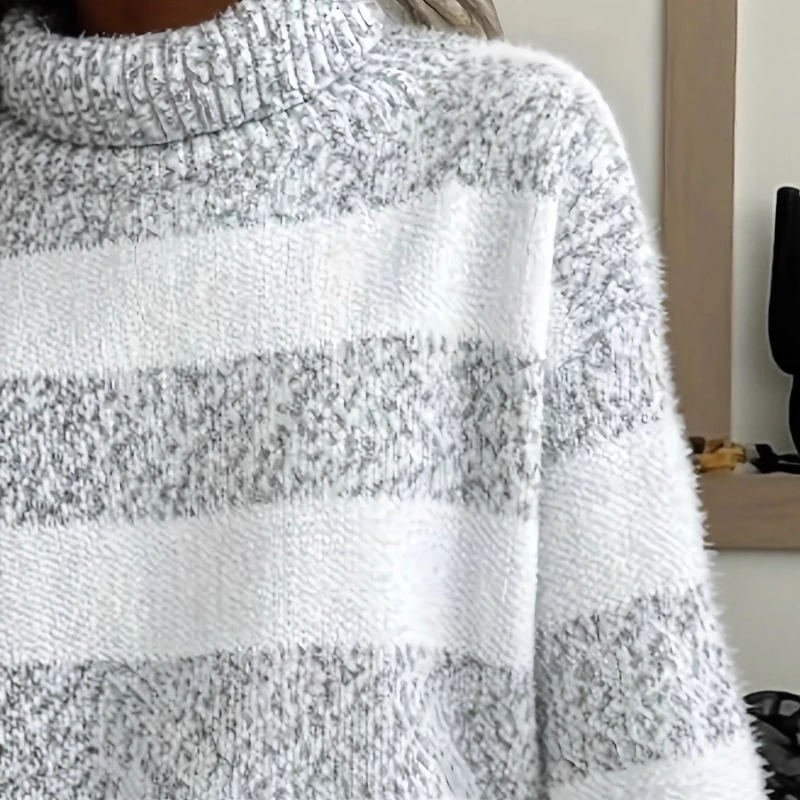 

Fall/Winter 2025 Loose Pullover Sweater Women's Casual Sweater Top