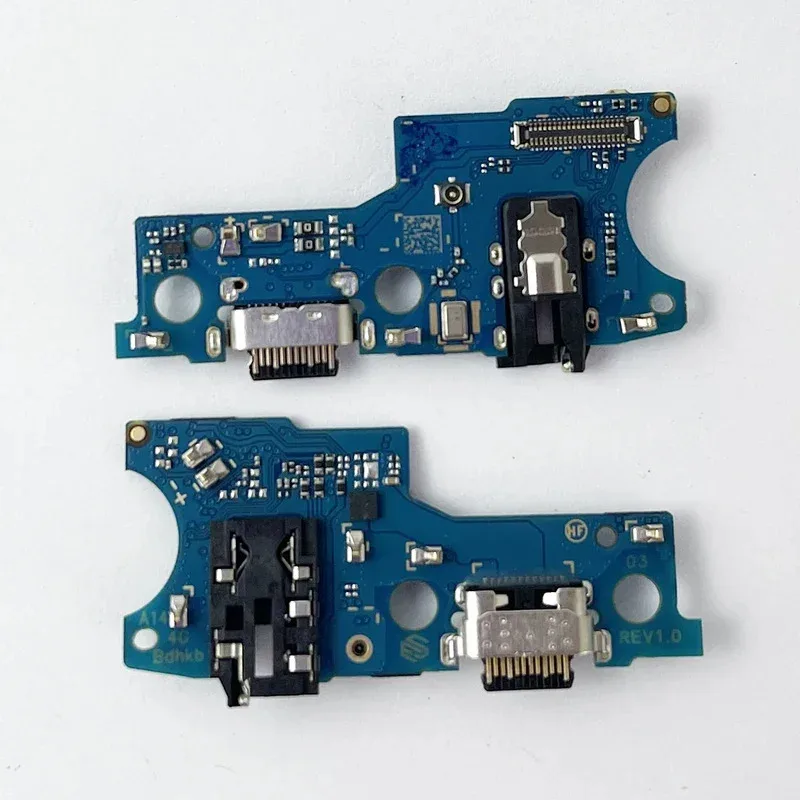 USB تهمة ميناء جاك حوض موصل شحن مجلس الكابلات المرنة لسامسونج غالاكسي A14 / SM-A145P