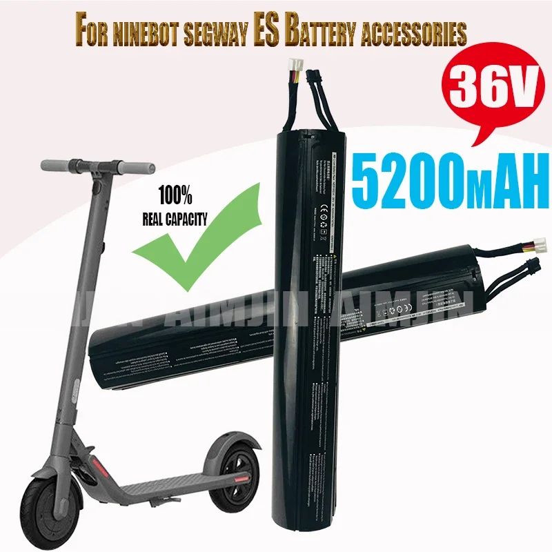 36V 5200Mah For Segway Ninebot ES1 ES2 ES3 ES4 E22 Kickscooter Intelligent Electric Scooter Internal Battery Components