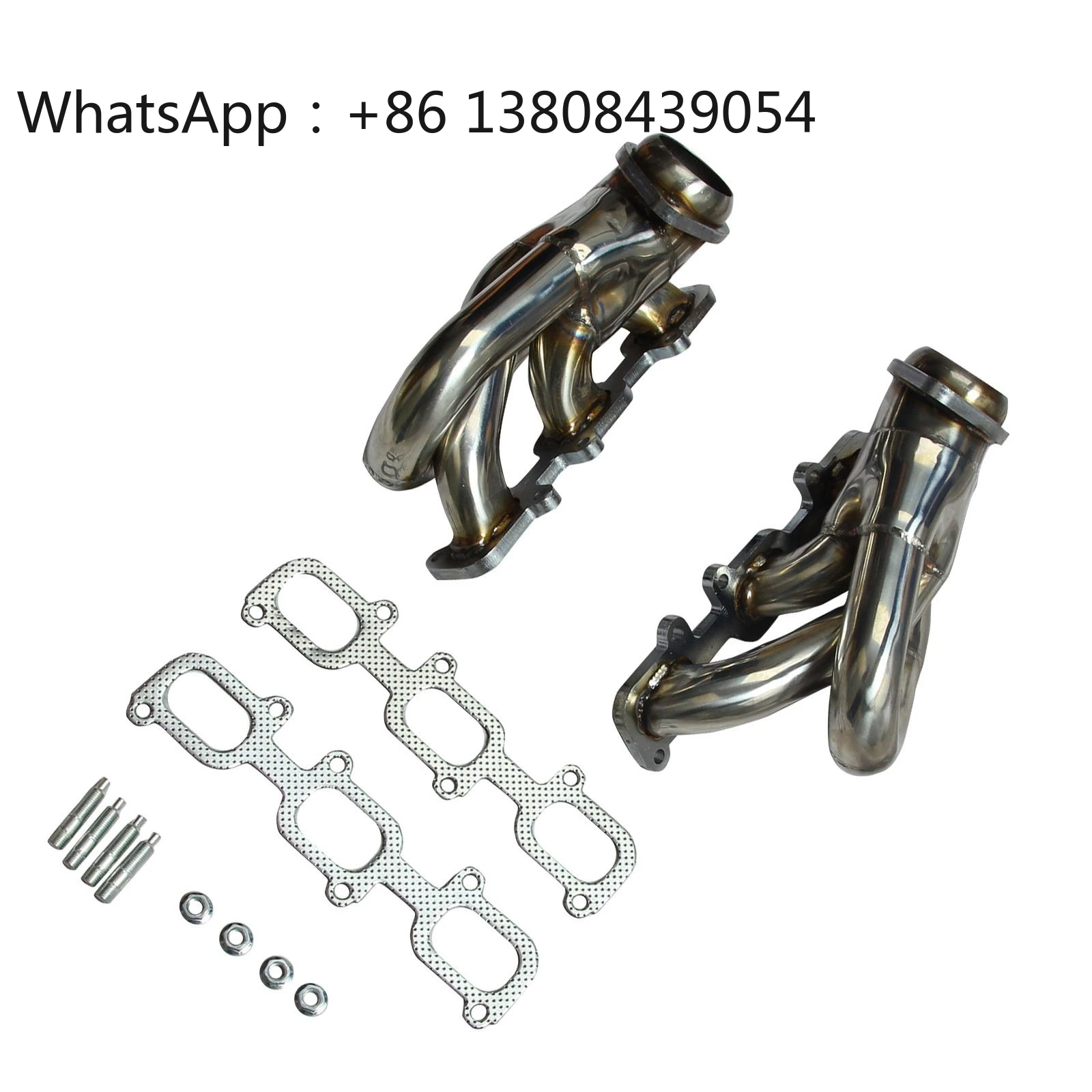 Exhaust Pipe Stainless Steel for SHORTY STAINLESS STEEL HEADER EXHAUST MANIFOLD for 11-15 FORD MUSTANG 3.7 V6 D2C
