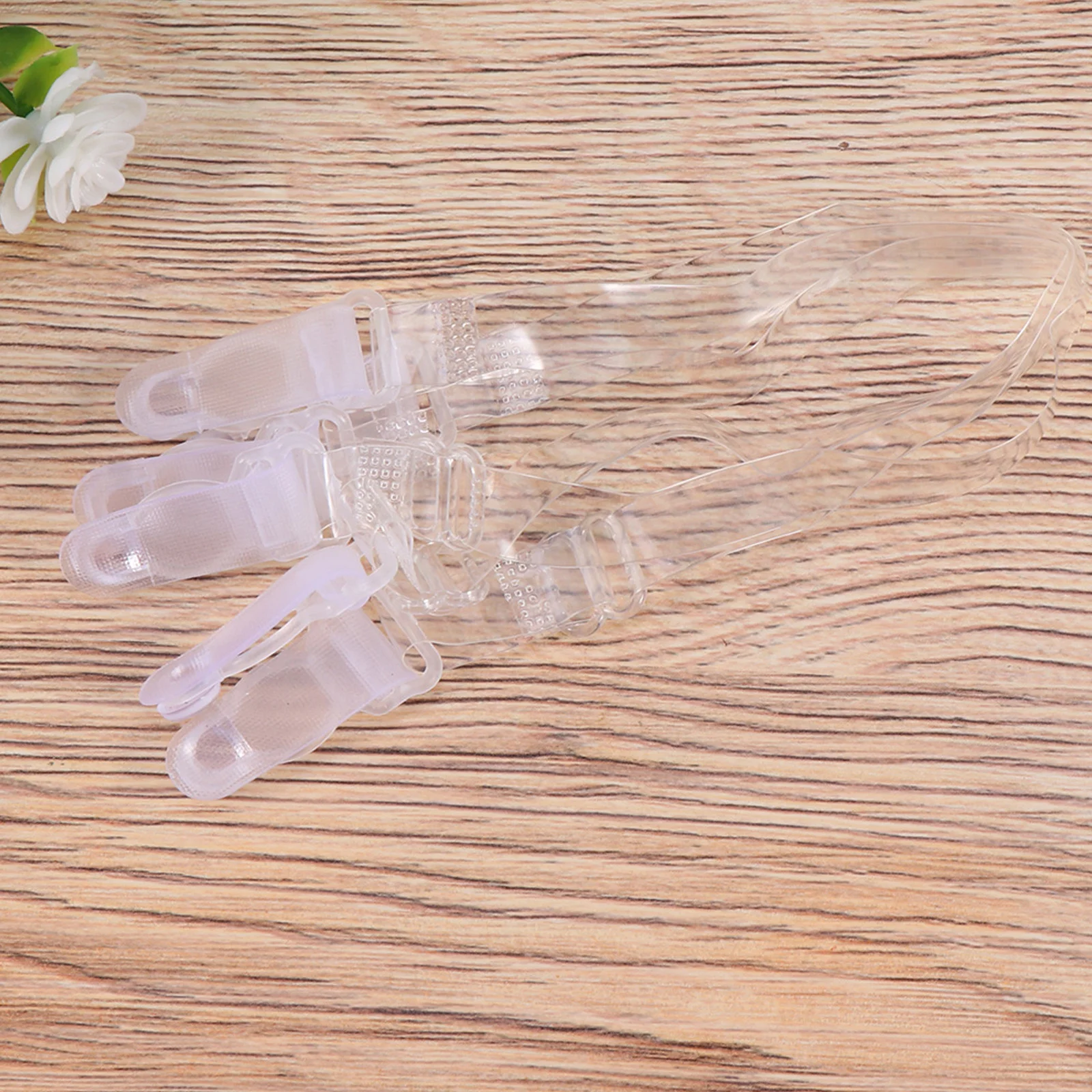 

6 pcs Anti-Slip Bra Straps Clear Adjustable Shoulder Belts For Women Lingerie Accessories Slip-Resistant Belts For Vests Halter