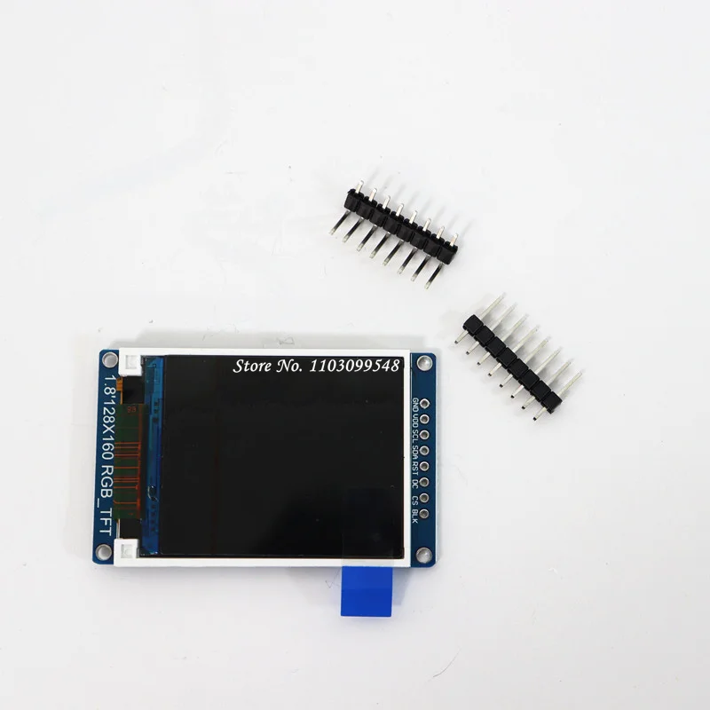 Fonte de Alimentação OLED para Arduino, 1.8 "Full Color, 128x160 SPI TFT LCD Display Module, ST7735S 3.3V, Substituir