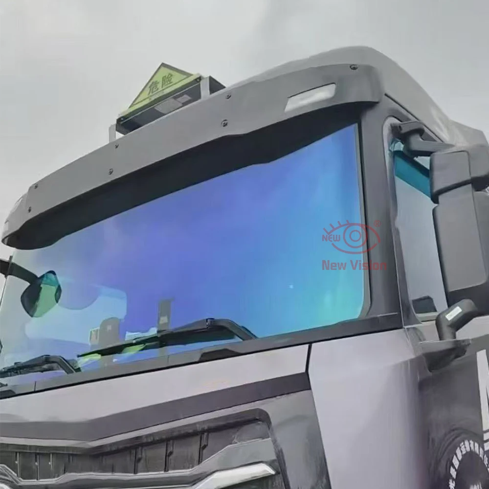 

1mX4m Chameleon Blue Car Tint Film 60% Visible Light Auto Front Windshiled Window Foil Color Change Sun Solar Sticker Protector