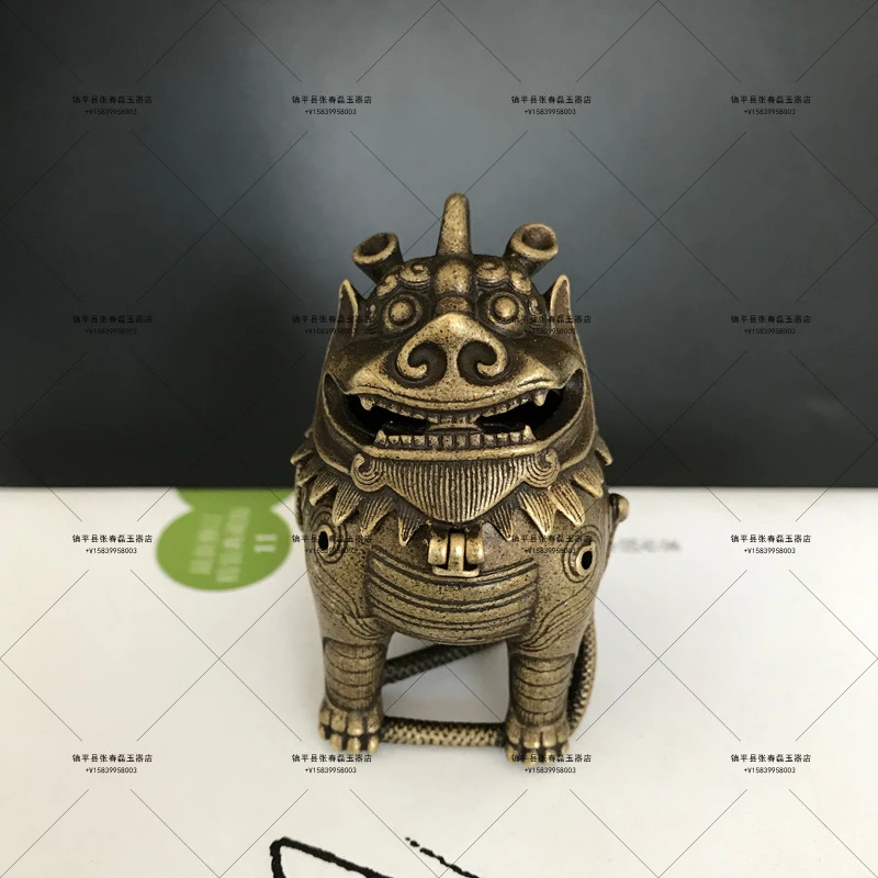 Ornament, Pixiu , Creative Home Decoration, Brass Incense Burner Craft