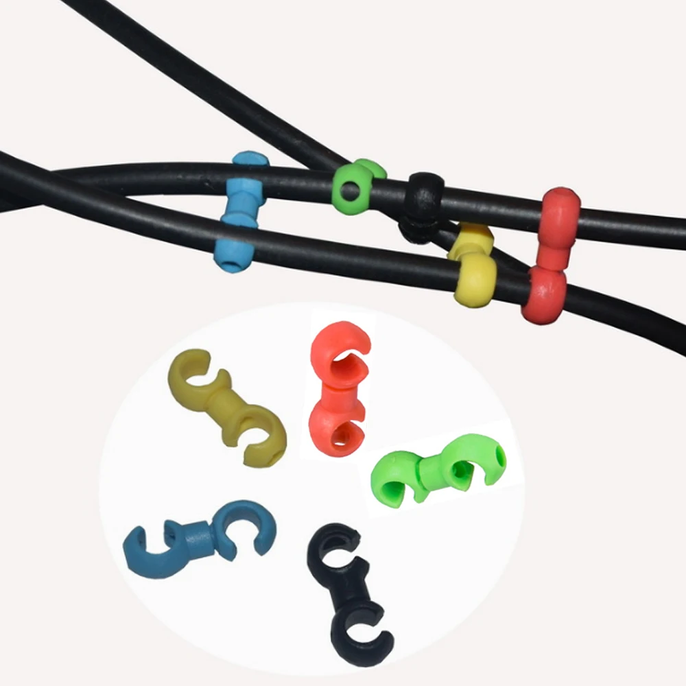 10pcs Bike Shift Brake Cable Rotating Hose Housing Hooks S Buckles Clip Wire S-hook Housing Tidy Holder Guide Organizer