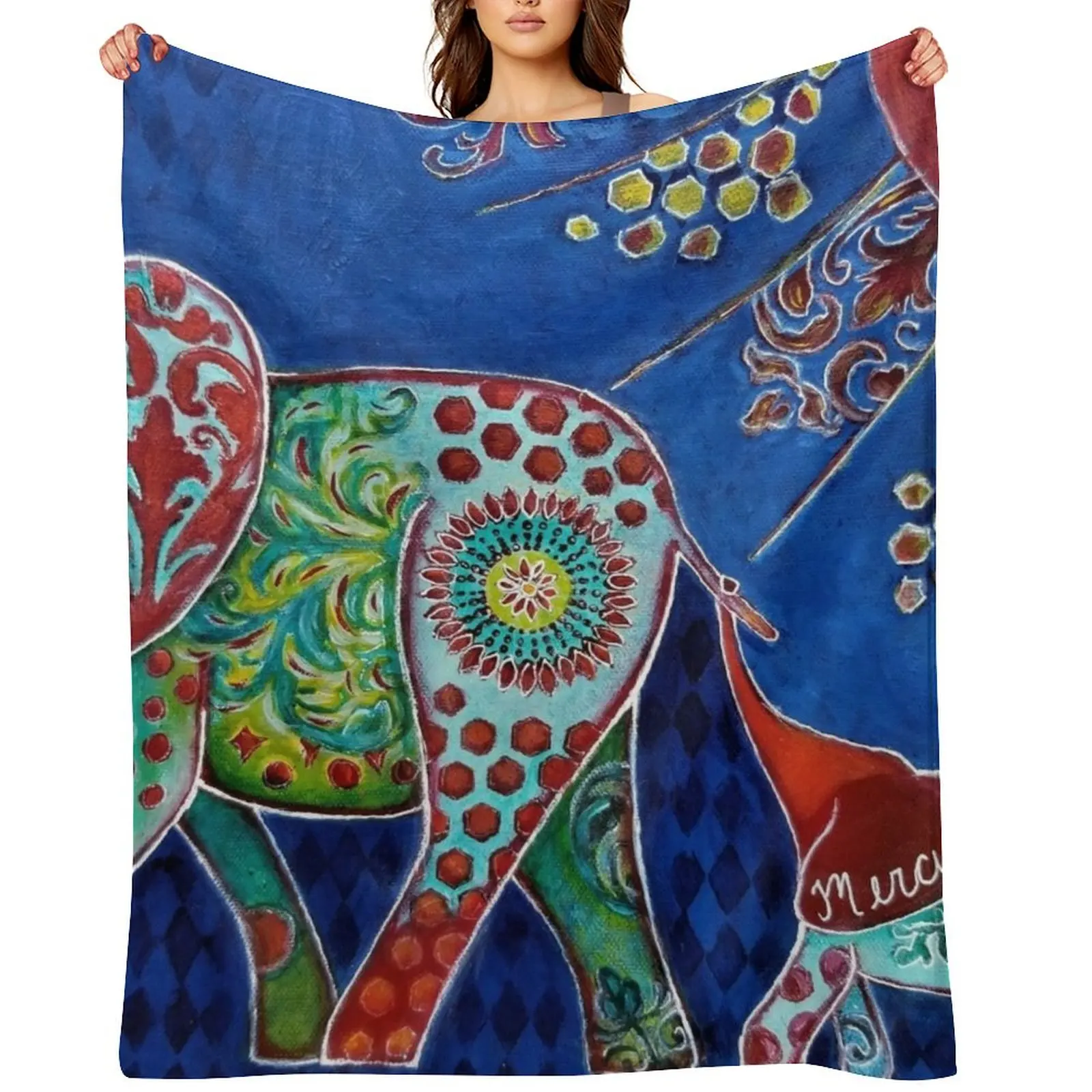 Mercy Follows Throw Blanket Sofa Throw Quilt Nap Thins Blankets