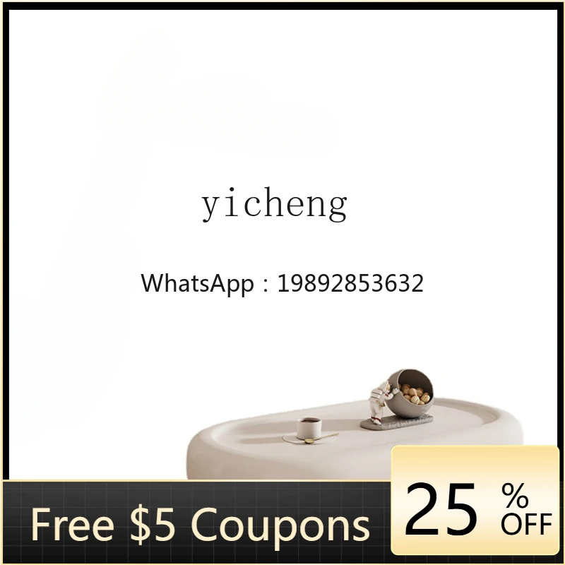 

ZZ Zf Original Petal TV Cabinet Solid Wood Modern Minimalist Living Room Coffee Table Combination Cream Style Floor Cabinet