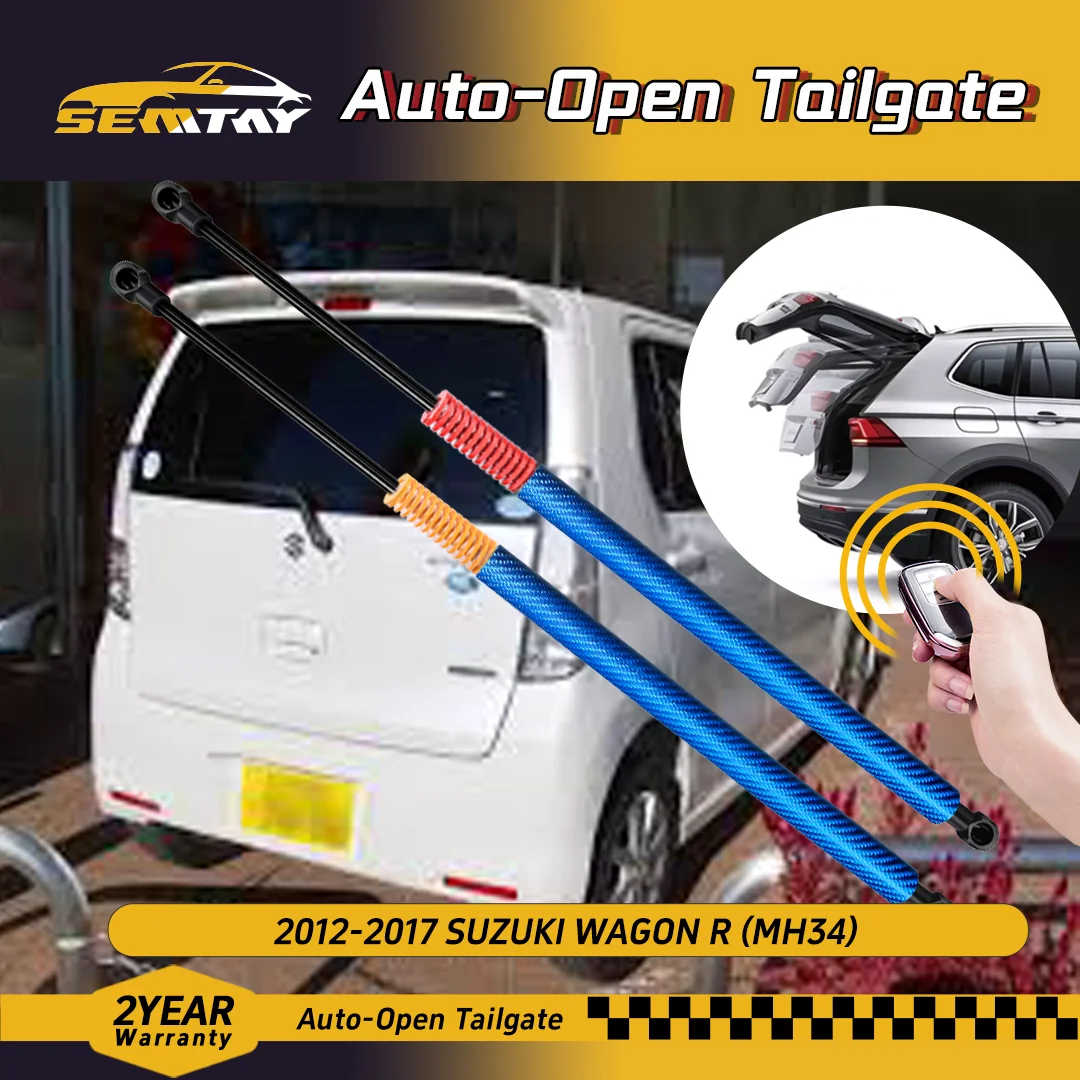 

SEMTAY Automatic Lifting Trunk Struts with SUZUKI WAGON R (MH34) 2012-2017 Rear Tailgate Boot Lift Supports