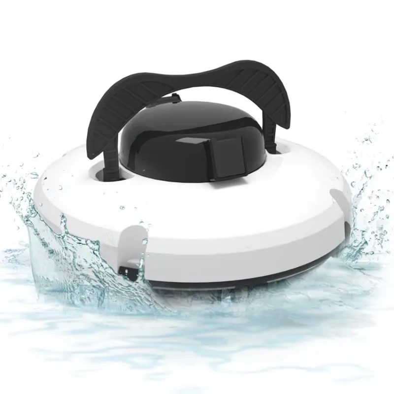 Automatic Robotic Pool Vacuum Cleaner Wall Climbing Cleaner with Smart Navigation and Topload Filter Ideal for Ground Pool