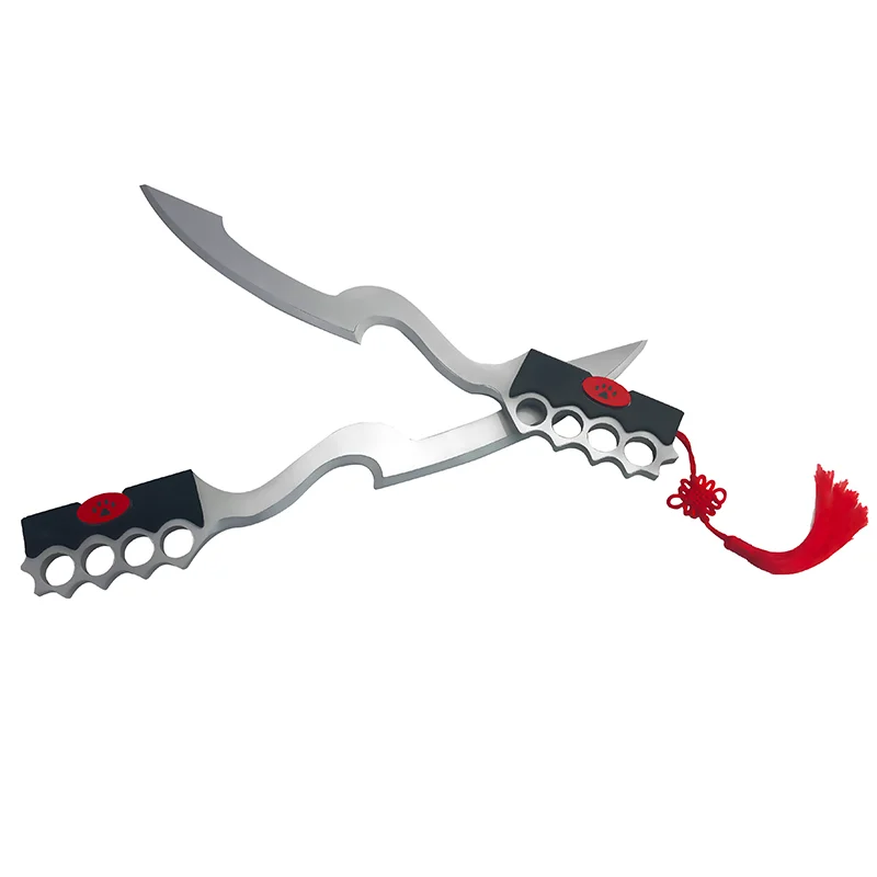 

Game Arknights Waai Fu Double Sword Prop Cosplay Props Toys for Halloween Carnival Party Event