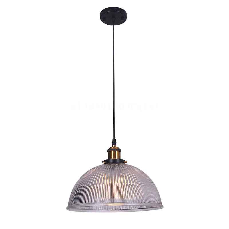 

American Glass Pendant Lights Nordic Living Room Decoration Pendant Lamp Modern Restaurant Dining Room Cafe Industrial Lighting