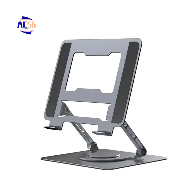 

AC56-Laptop Stand Adjustable Tablet Stand Aluminum Alloy Rotating Bracket Portable Fold Holder Cooling Bracket Support
