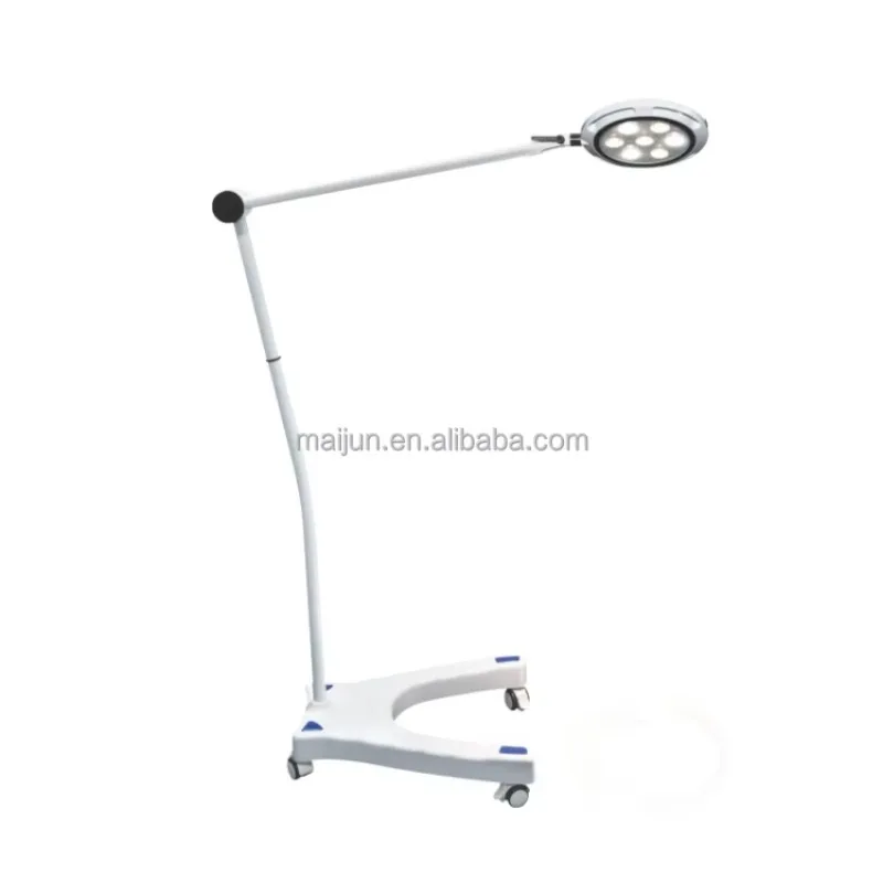 Factory New Moveable Portable Mobile 250mm Examination Lamp Operating Surgical LED Lights Acrylic Lamps CE ISO Dental Veterinary