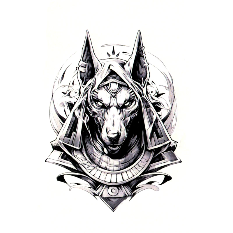 Red Moon Crow Waterproof Temporary Tattoos Men Flash Tattoo Stickers  Henna Tatoo Body Art Fake Tattoo Sleeves