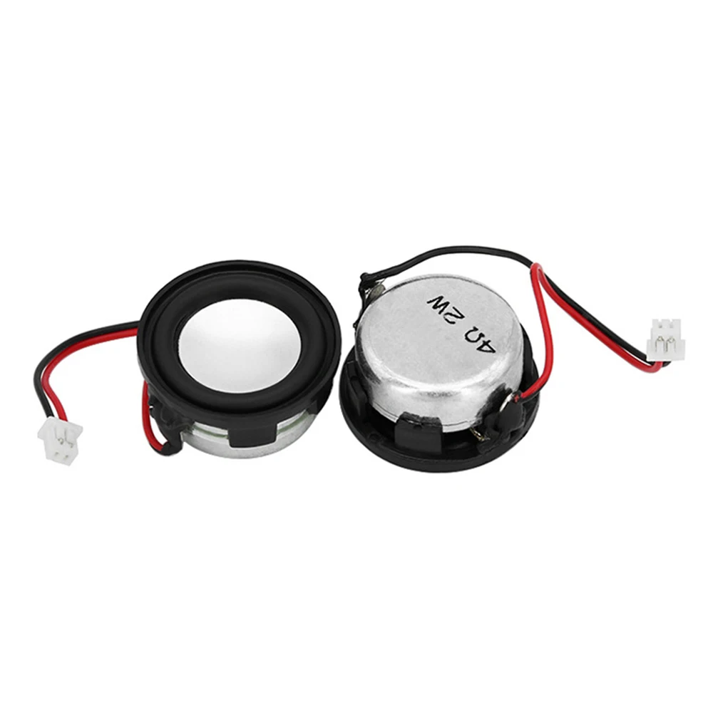 2PCS 23/24MM Watt Full Range Speaker 4Ω 2W Mini Loudspeaker Round Heavy Bass Speakers Small Horn