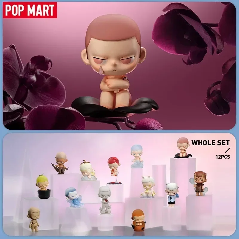 POPMART KUBO Breathing In Series Mystery Box Anime PVC 100% Original Action Figure Collection Model Desktop Ornaments Doll Toys