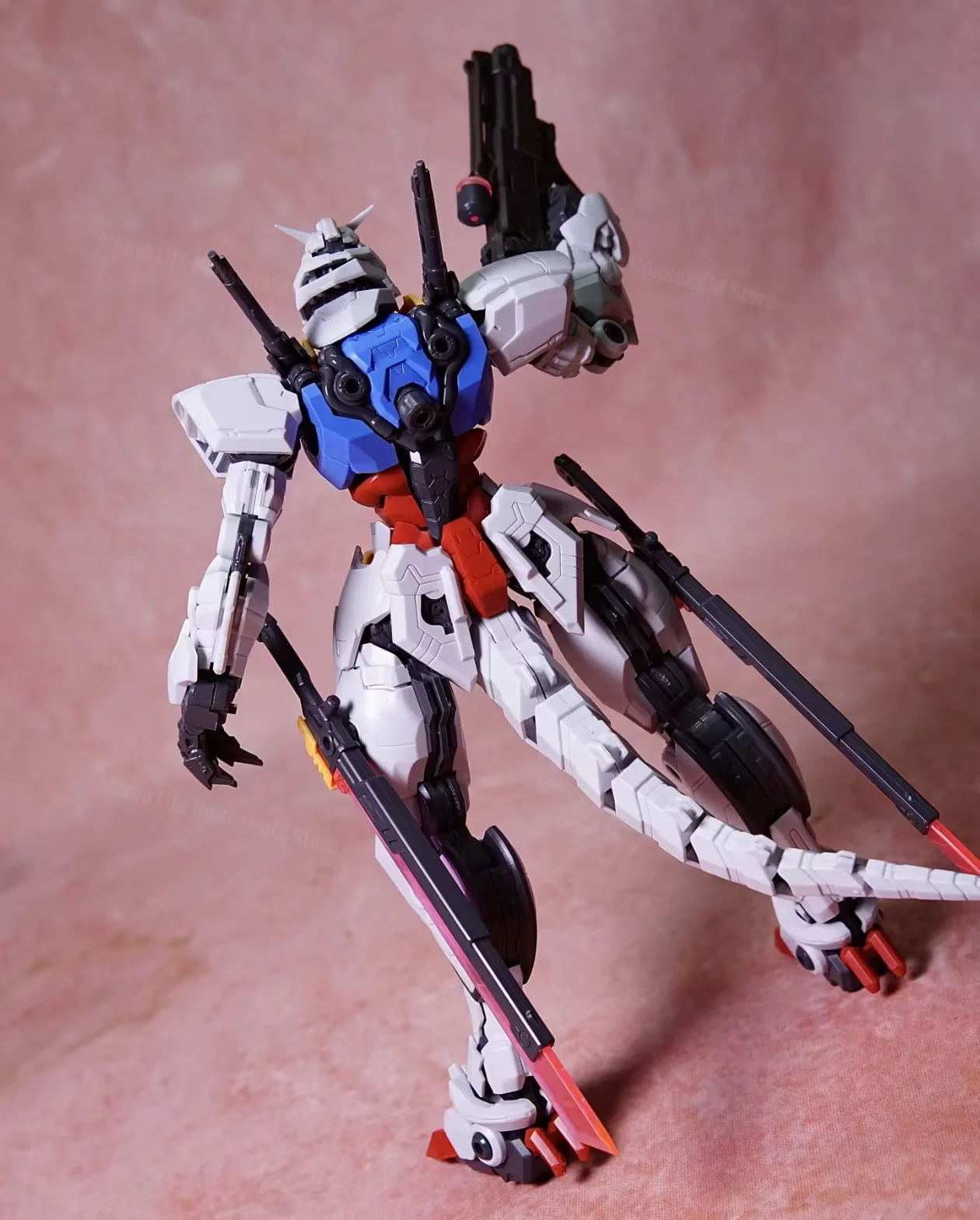 NERO TROJAN MG 1/100 Steelorse Doppia Antenna Stile Mecha Kit Modello di Montaggio Scheletro di Plastica Action Figure Robot Modello di Plastica