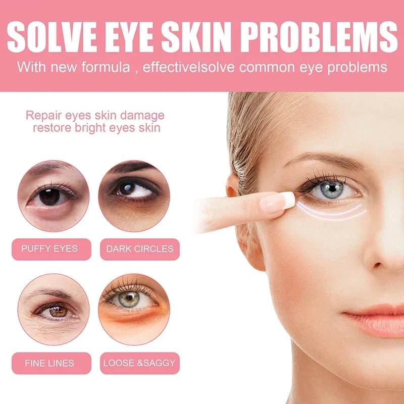 Women Rosehip Eye Cream For Face Lifting Moisturizing Balm Stick Anti-Puffiness Remove Dark Circle Eye care Korean cosmetics New