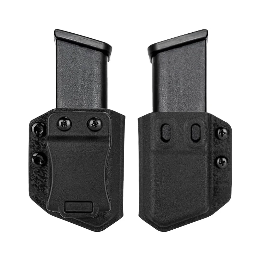 

Ophidian Universal Mag Carrier is compatible fits virtually every 9mm/.357 Sig/.40/ Double Stack and Staggered Stack Magazine.