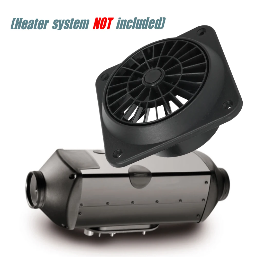 

60mm 75mm Black Air Vent Outlet Rotatable Heater Duct Vent Outlet Warm For Webasto Eberspaecher Diesel Parking Heating