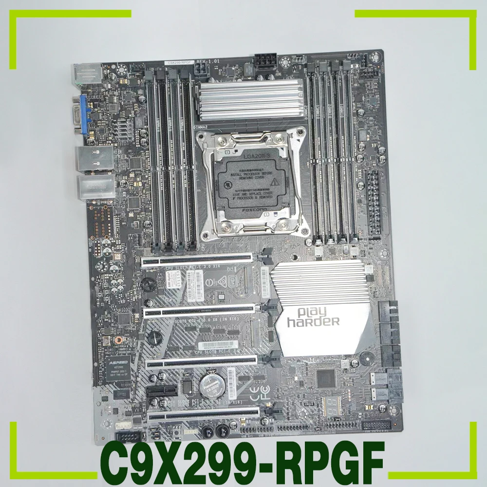 

C9X299-RPGF для материнской платы Supermicro i7 i9 X-series, процессор без ECC DDR4, LGA-2066 M.2