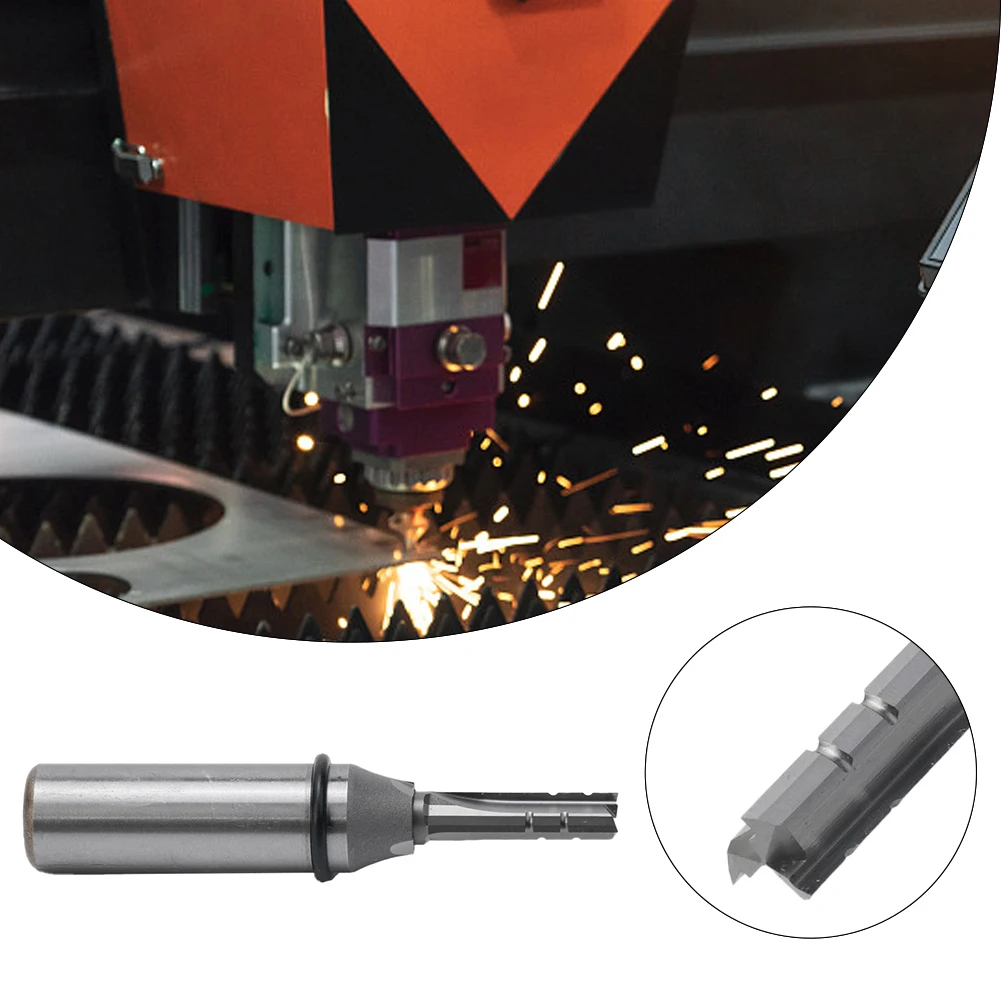 

Trimming Slot Bits 3 Flutes 1 2 * 6 * 22 The Cutting Is Smoother 1pc Carbide Cutting Straight Function 6-in-1 Router Bit