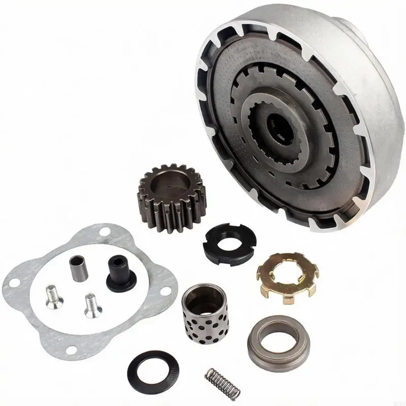 M76E Motorantriebs-Teilesatz für Reparaturarbeiten an 50–125 cm³, Motorrad-Metalltrommelsatz mit 17-Zahn-Zahnrad, Dichtung – Detail 7