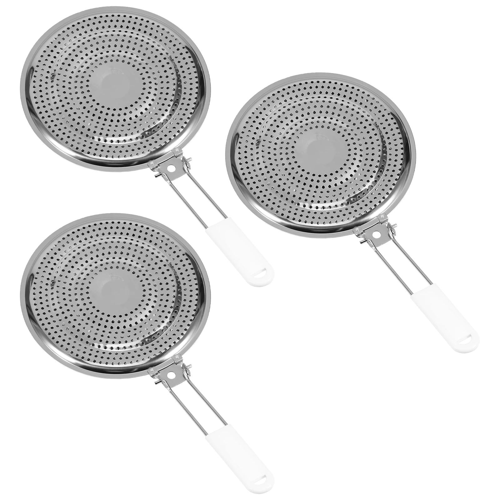 

Stainless Steel Heat Diffuser with Handle Even Heat Flame Reducer Simmer Plate Flame Guard for Gas Top and Electric Stove