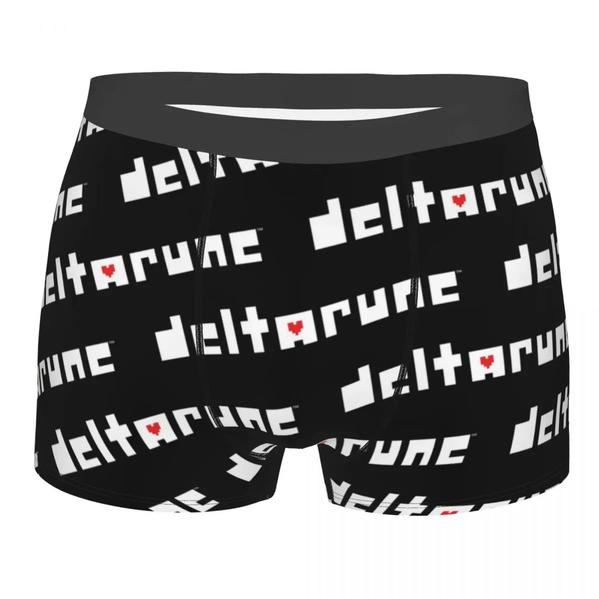 

Man Deltarune Logo Underwear Novelty Boxer Shorts Panties Male Soft Underpants Plus Size