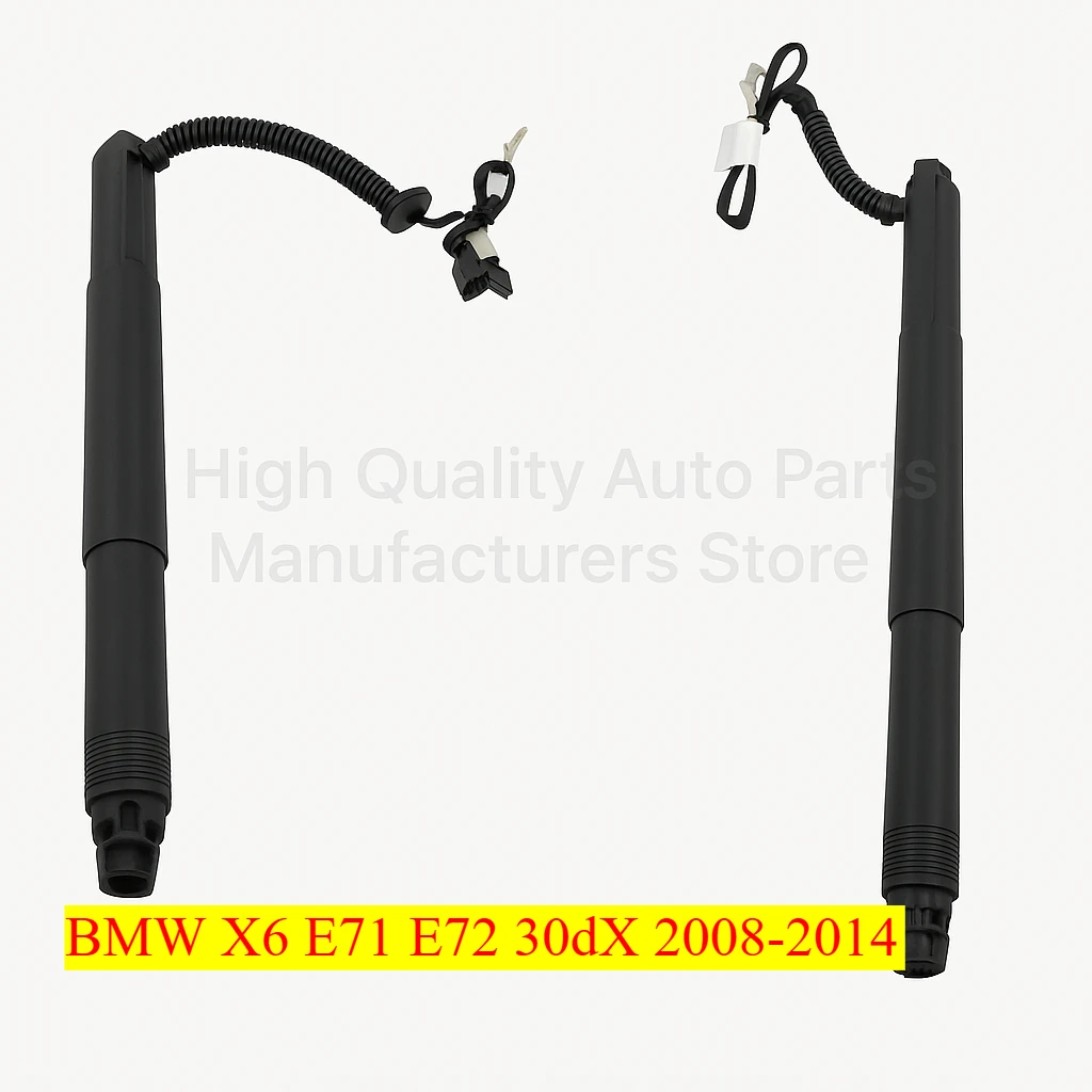 2 قطعة غطاء صندوق السيارة الخلفي الربيع 51247201939 51247201940 51247332698 51247332697 لسيارات BMW X6 E71 E72 30dX 2008-2014 #2