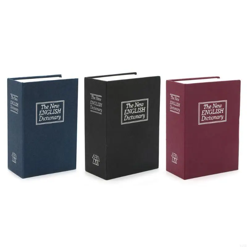 

Y55F Book Safe Storage Box Secret Safe Can with Security Combination Lock