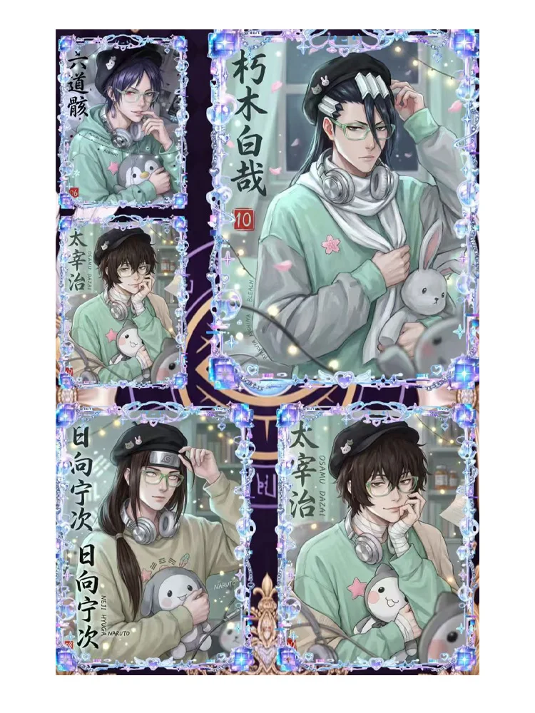 2026 Wholesale Stardust Culture and Creative Fantasy Boys A5 Male God Board Various Anime Character Collection Card Gift