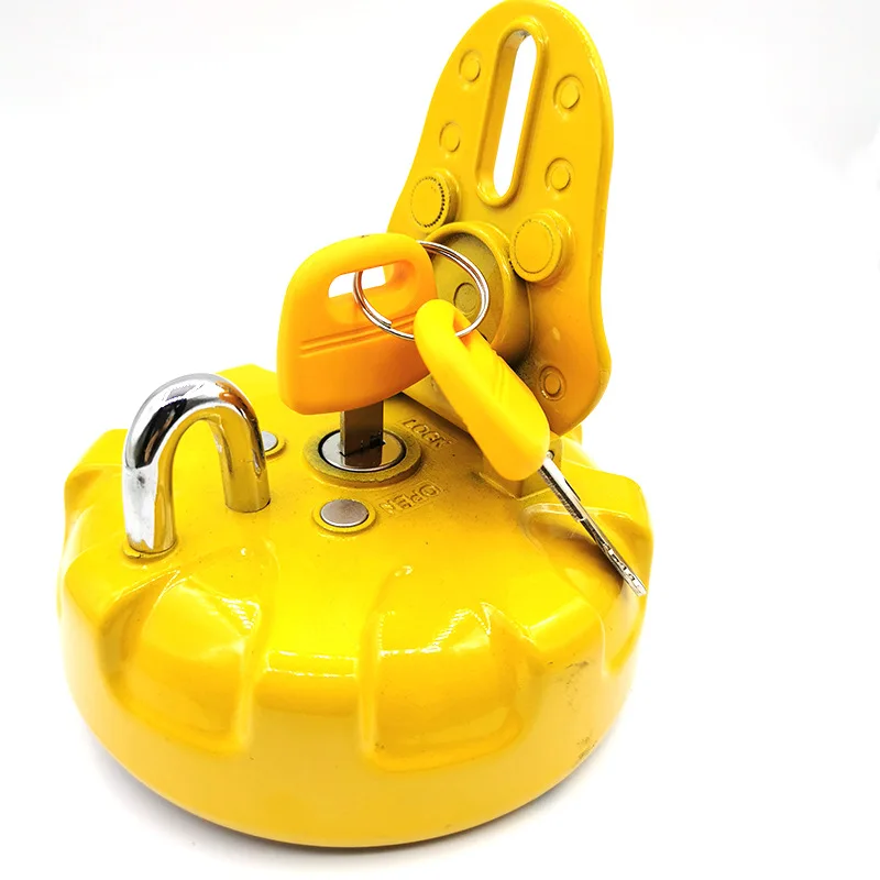 

Excavator Diesel Tank Cover For Cat Hitachi Sk/pc Xcmg Daewoo Sany Sumitomo Anti-theft Fuel Tank Cover