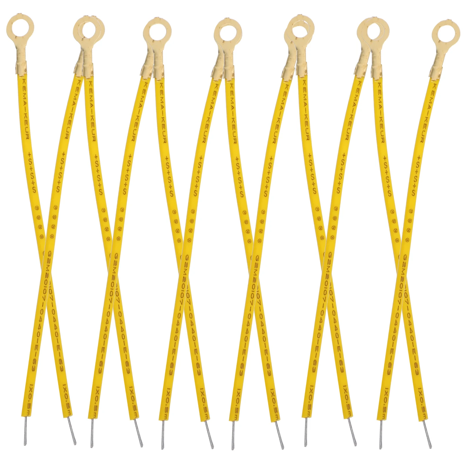 

200 Pcs Ground Wire Copper PVC LED Strip Extension Cable Electrostatic Ch Wire Electrical Superior Conductivity Enhanced