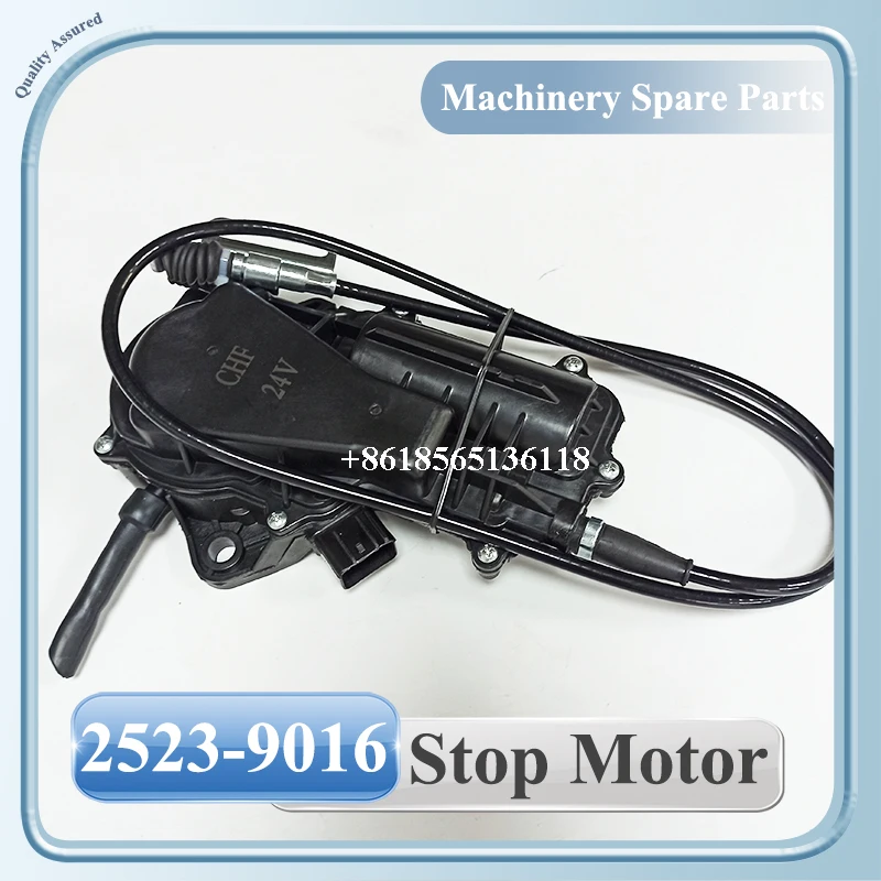

Engine Stop Motor 2523-9016 25239016 for S220LC-V DH220-5 DH220-7 Excavator