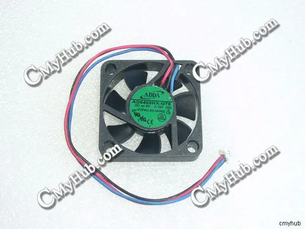 For ADDA AD0405HX-G76 DC5V 0.19A 4010 4CM 40MM 40X40X10MM 4pin Cooling Fan AD0405HX-G76