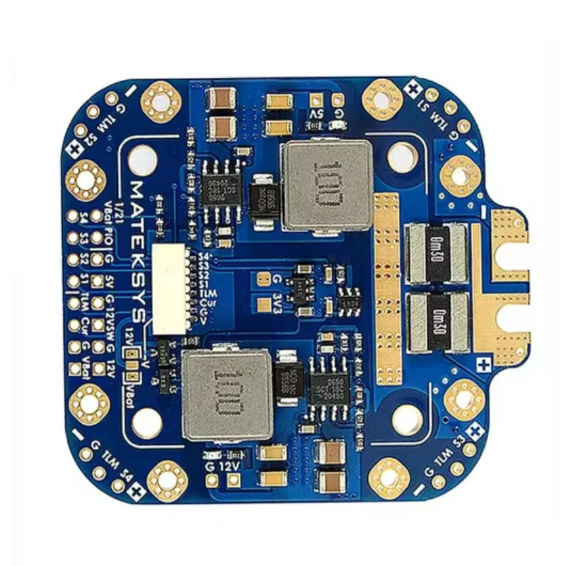 MATEKSYS PDB FCHUB-12S V2 5V & 12V Output 440A Current Sensor 3-12S LIPO for RC Airplane Multirotor X-Class FPV Cinelifter Drone